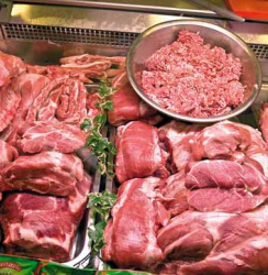 A kerületben sok húsboltban ügyelnek az áruk higiénikus tárolására