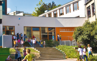 Az év egyik legnagyobb beruházása a Tamási Áron iskola felújítása volt
